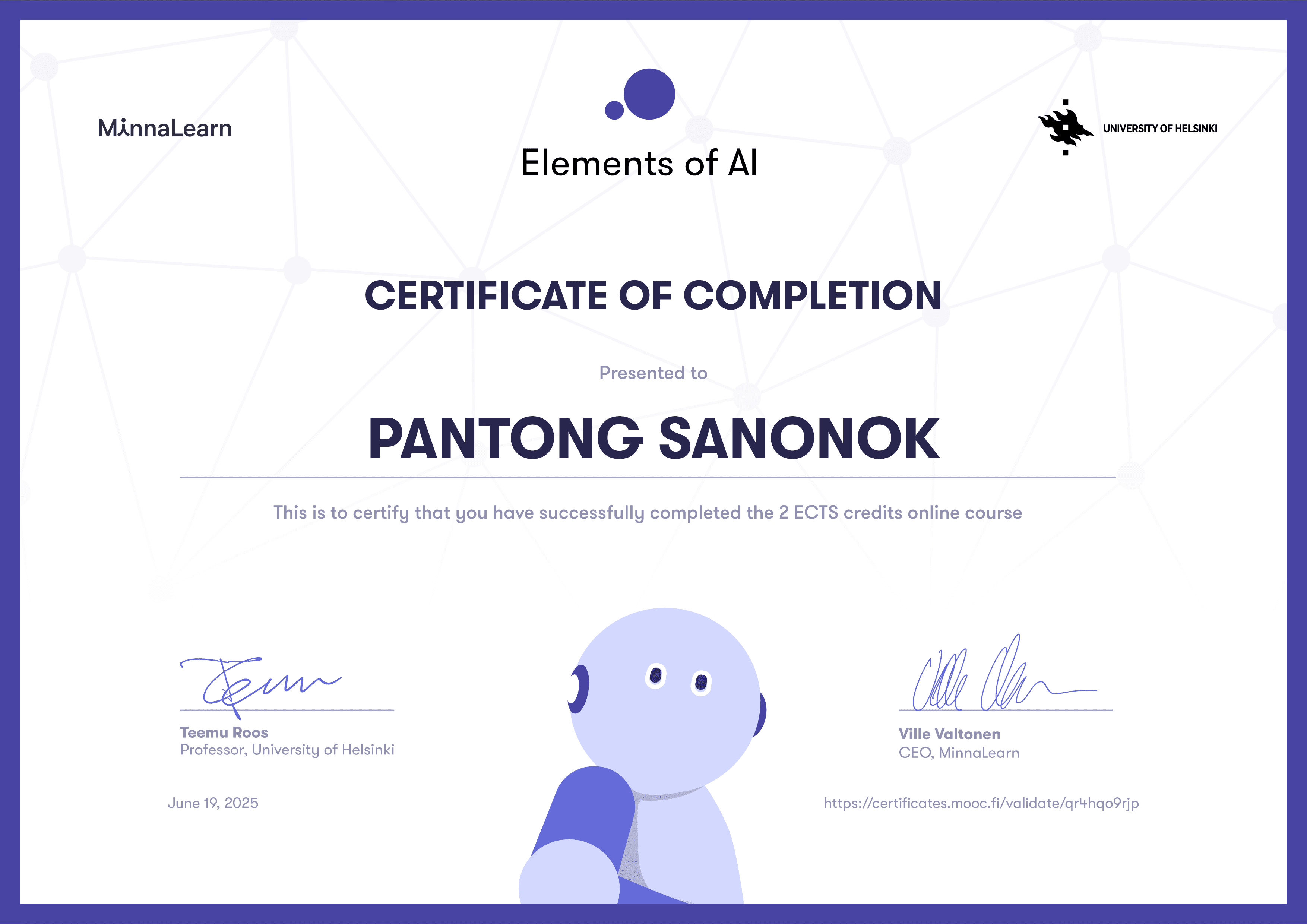 Elements of AI